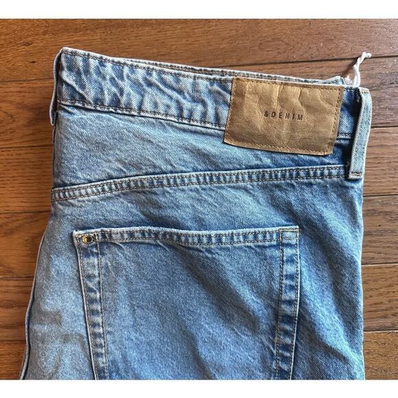 &Denim Ultra High Waist Wide NWOT Size 16 - Picture 4 of 11